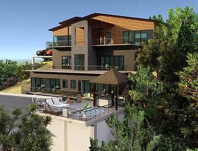 Modern residence