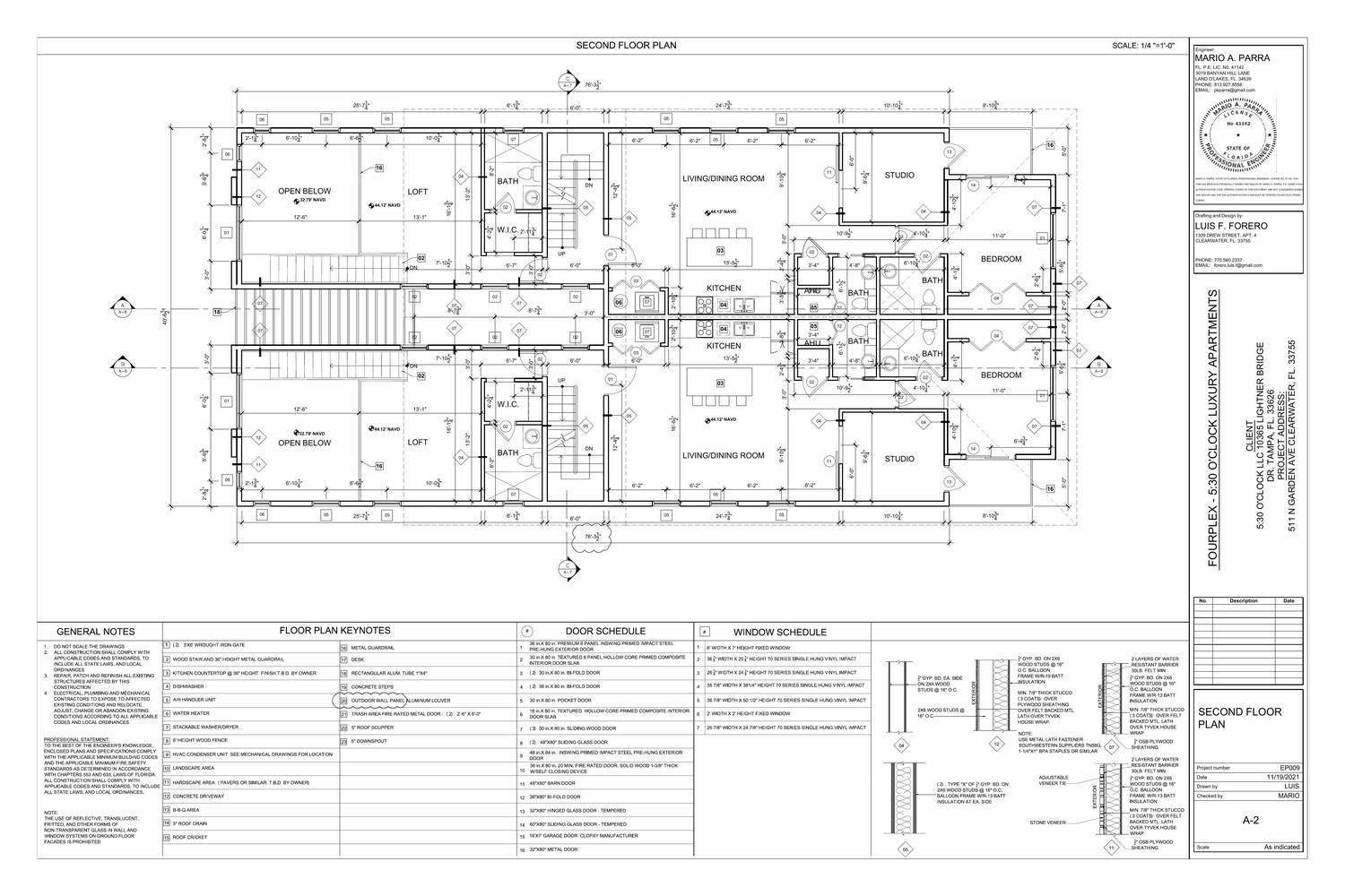 A-2 · Second floor plan