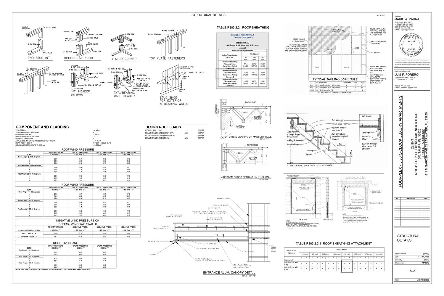 S-3 · Structural details